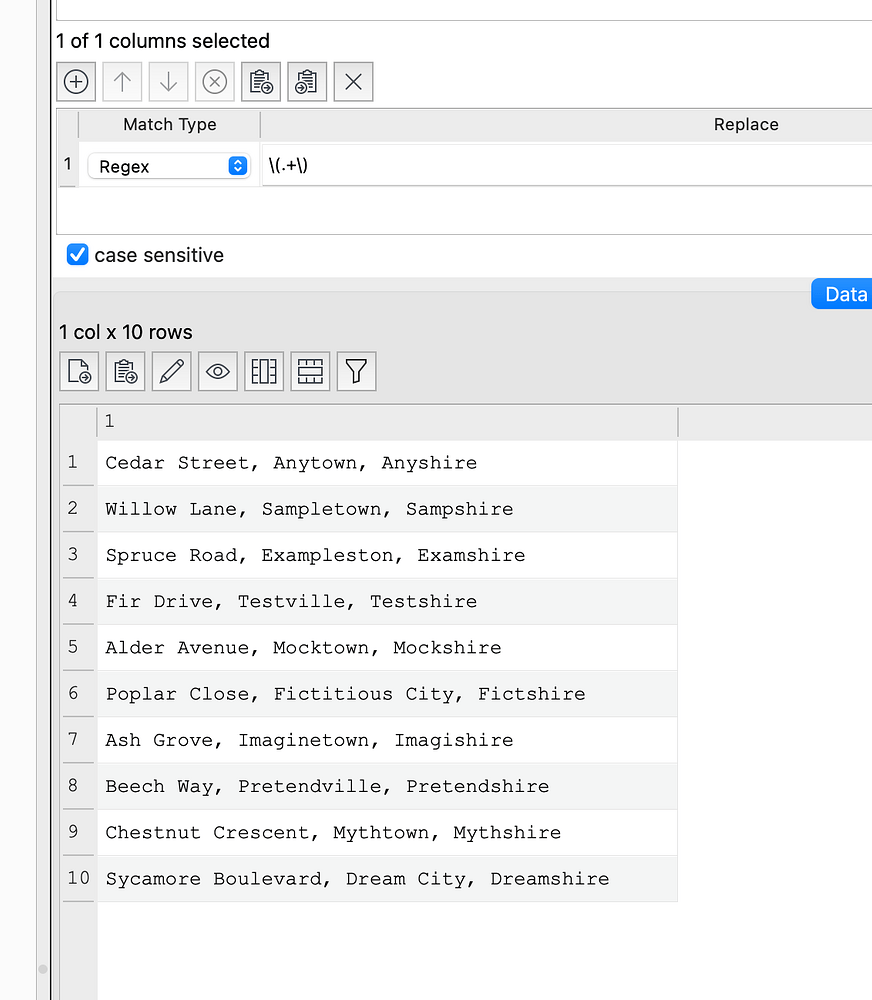 How to remove text between brackets - Question - Easy Data Transform
