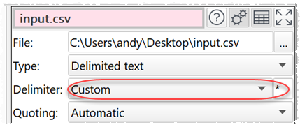 custom-csv-delimiter